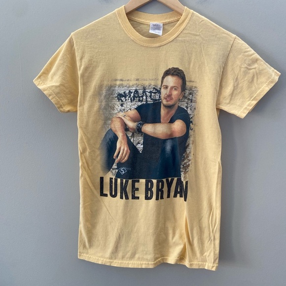 Luke Bryan Y2K Country 2013 You Can Crash My Party Anytime Graphic Band Tee - Picture 1 of 2
